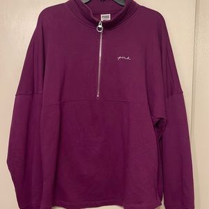 A pull over hoodie